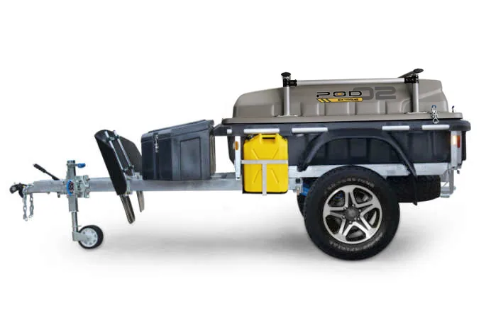 Stockman Extreme Off-Road Pod Trailer with roof-top tent