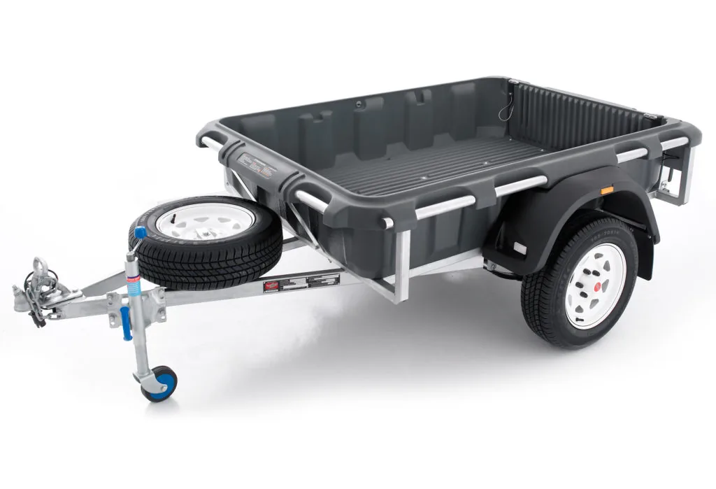 Pod Trailer tub and chassis detail