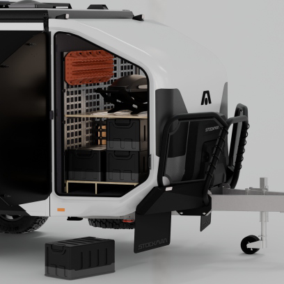MOLLE wall + fridge slide