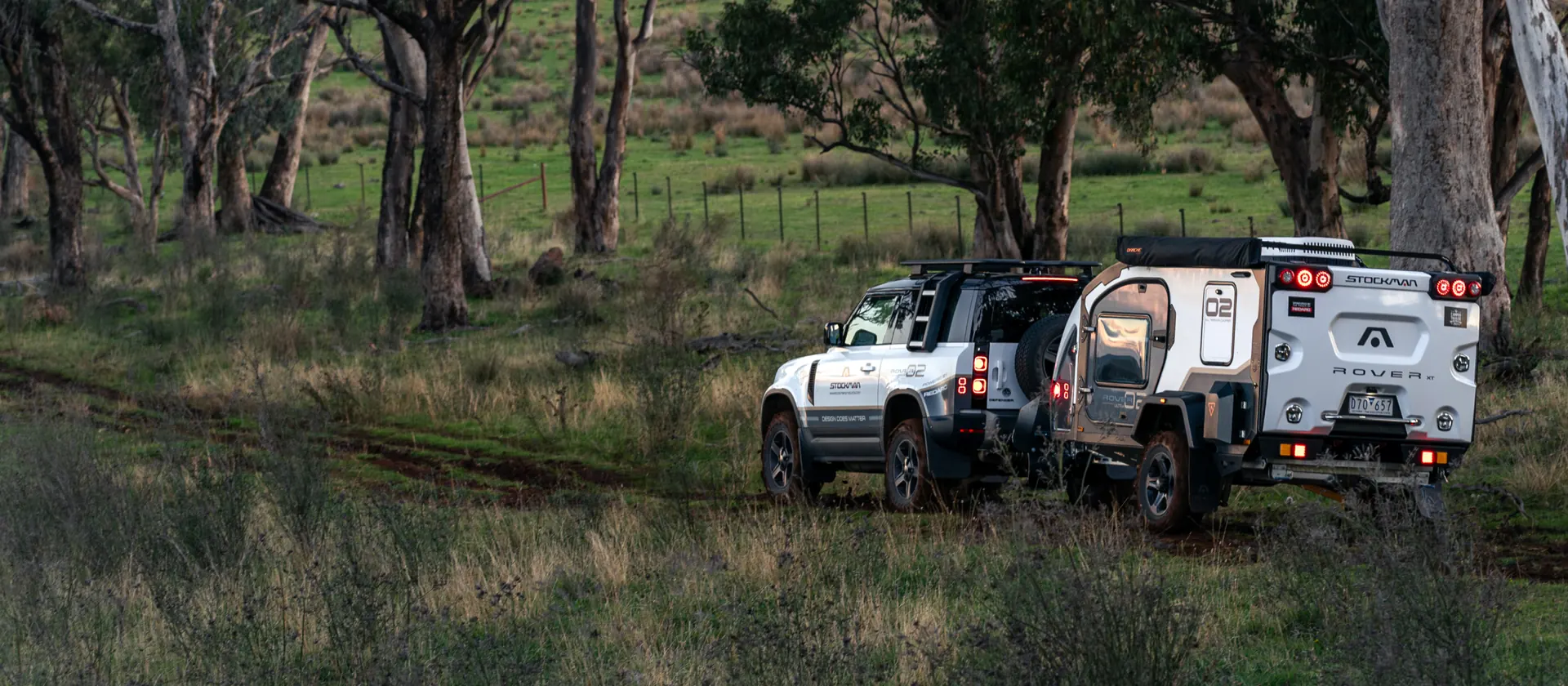 Stockman Rover set up at a remote camp