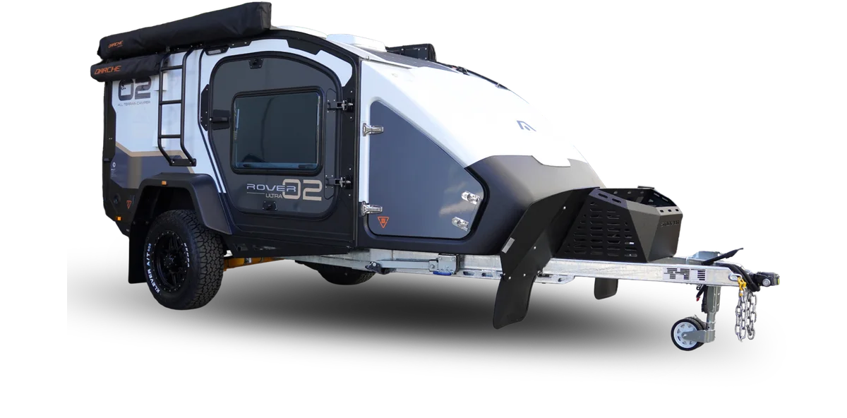 Stockman Rover, driver's side front three-quarter view