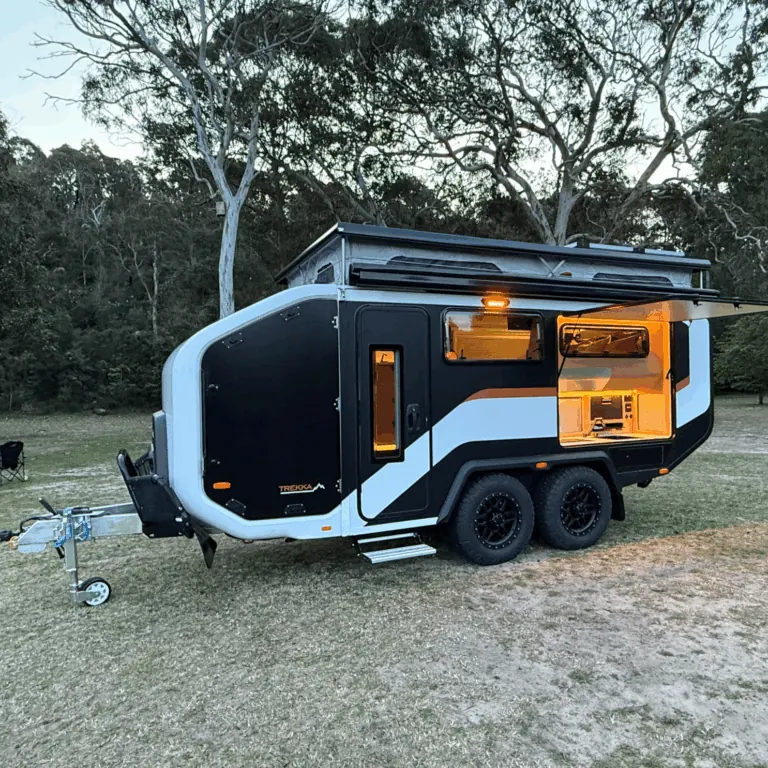Inside the Stockman Trekka composite cabin